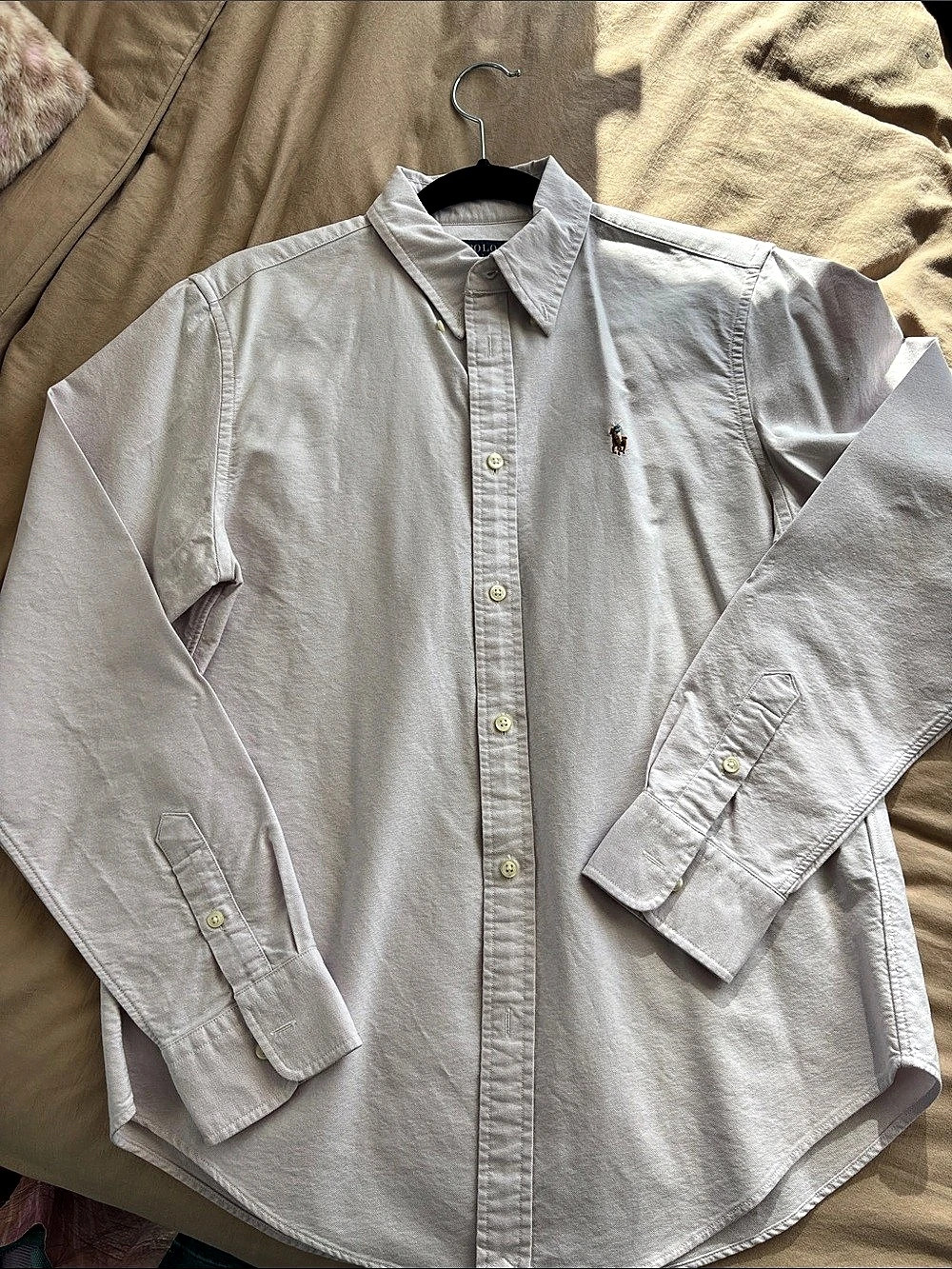 Polo Ralph Lauren Classic Fit Oxford Shirt Light Lilac Medium